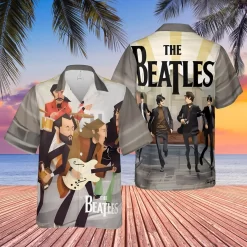 The Beatles Abbey Road Hawaiian Shirt
