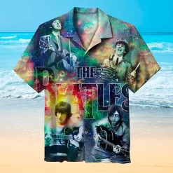 The Beatles Best Art Summer Band Hawaiian Shirt