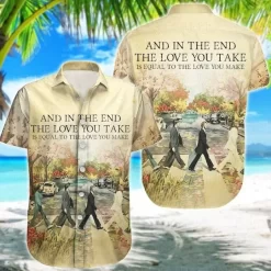 The Beatles In The End The Love You Take Hawaiian Shirt