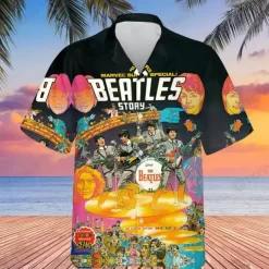 The Beatles Marvel Comics Super Special Hawaiian Shirt