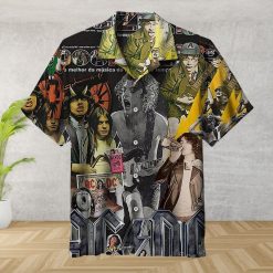 AC/DC Skull Bandana Hawaiian Shirt