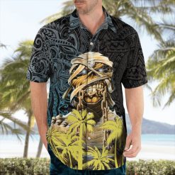 Iron Maiden Powerslave 1984 Hawaiian Shirt front