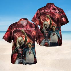 Eddies Stranger Things Iron Maiden Awesome Sense Of Music Hawaiian Shirt