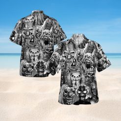 Iron Maiden Big Fan Eddie All Looks Hawaiian Shirt