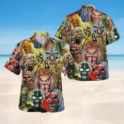Iron Maiden Big Fan Eddie Hawaiian Shirt