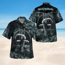 Iron Maiden Dark Horror Tropical Hawaii Shirt
