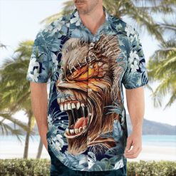 Iron Maiden Heavy Mental Tropical Hawaiian shirt front