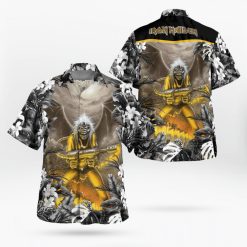 Iron Maiden Love is Like a Hurricane Hawaiian Shirt