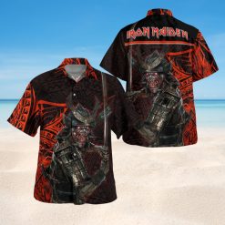 Iron Maiden Samurai Spirit Hawaiian Shirt