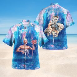 Iron Maiden Seventh Son Of A Seventh Son Frozen Hawaiian Shirt