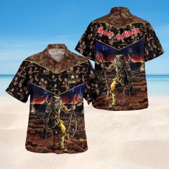 Iron Maiden Soldier of War Hawaiian Shirt
