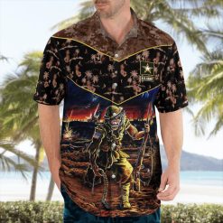 Iron Maiden Soldier of War Hawaiian Shirt front