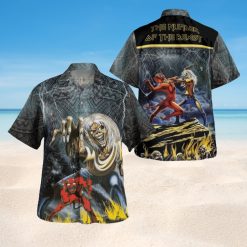 Iron Maiden The Number Of The Beast 1982 Hawaiian Shirt