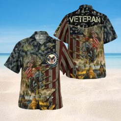 Patriotic Veteran American Pride Hawaiian Shirt