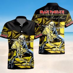 Personalized Piece Of Mind Iron Maiden Hawaiian Shirt
